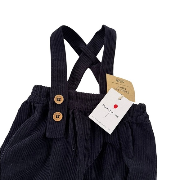 NWT Petite Lucette Infant Overall Corduroy Navy Size 18 months - Picture 7 of 12